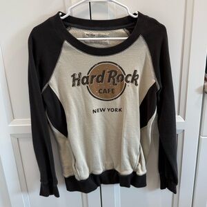 Hard Rock Cafe crew neck sweatshirt